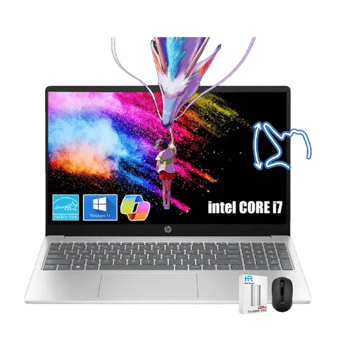 HP 15.6" Pavilion Touch Laptop Core i7-1355U - Laptops - 4.8 stars