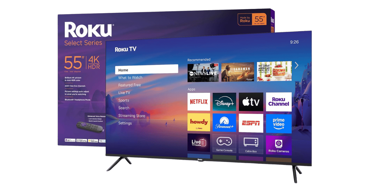 Roku Select Series (2025) - Direct-lit LED - TVs - 4.5 stars