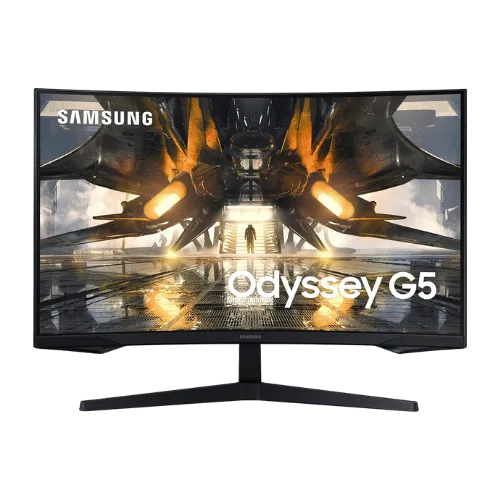 SAMSUNG Odyssey G55A 32" Curved WQHD Gaming Monitor