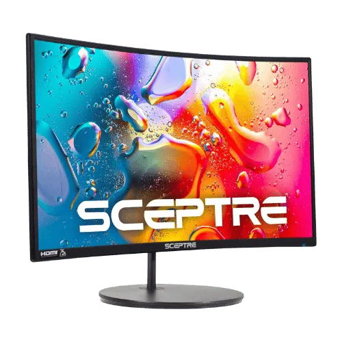 Sceptre C248W-1920RN 23.6" Curved FHD 75Hz Monitor - 23.6" Viewable (24" Class) - Monitors - 4.6 stars