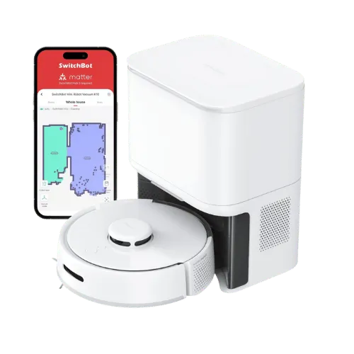 SwitchBot Mini Robot Vacuum K10+